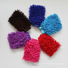 Auto Care Car Microfiber Chenille Wash Mitt Cleaning Mitt Guante de limpieza